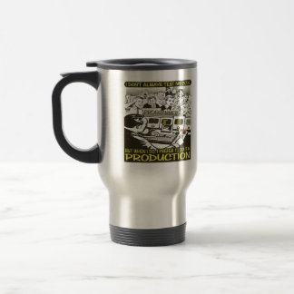 Mug De Voyage Le programmeur I n'examinent pas toujours mon code