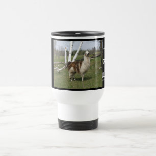MUG DE VOYAGE LE QUOTIDIEN LAMA