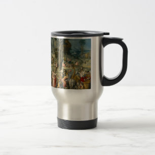 Mug De Voyage Le rassemblement de Manna - Francesco Bacchiacca