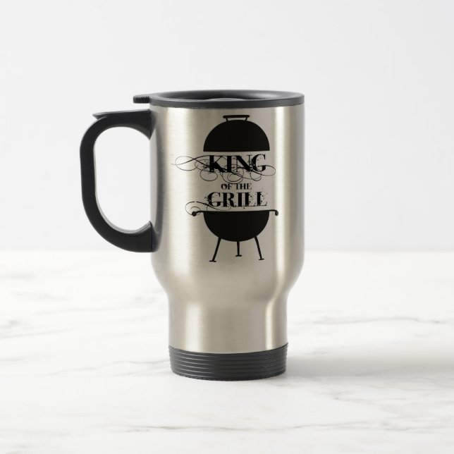 Mug De Voyage Le Roi Du Grill (Gauche)