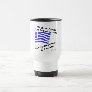 Mug De Voyage Le sang de la Grèce coule parfois dans les veines