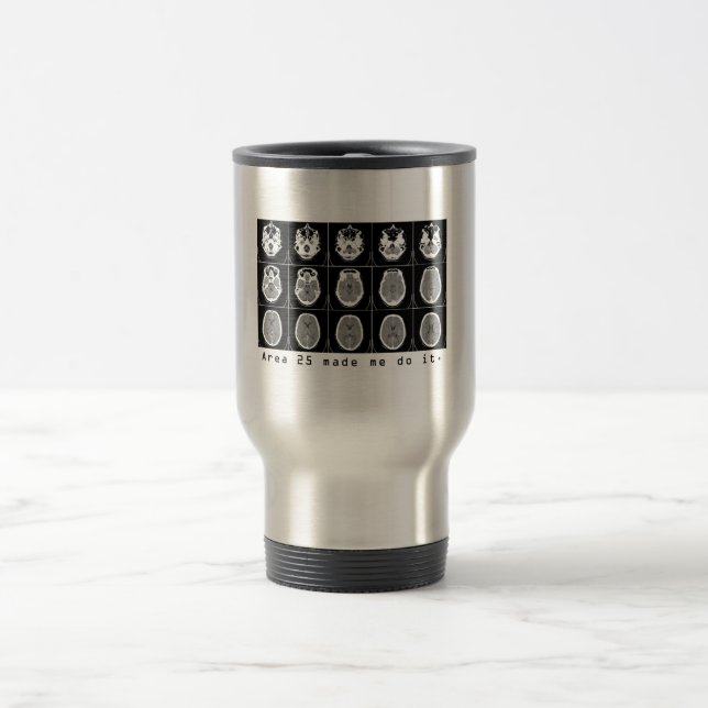 Mug De Voyage Le secteur 25 m'a incité à le faire (Centre)