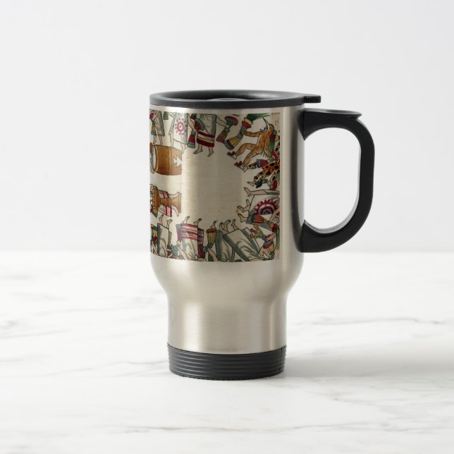 Mug De Voyage Le style dansant des danseurs Noble Aztèque (Droit)