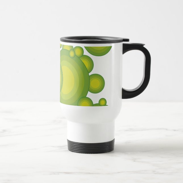 Mug De Voyage Le style de l'année verte 70 (Droite)