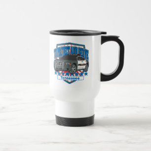 Mug De Voyage Le Tennessee pour protéger et servir la voiture de