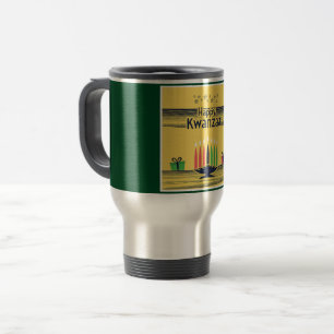 Mug De Voyage Le ton chaud et célébratif de Kwanzaa de SlipperyJ
