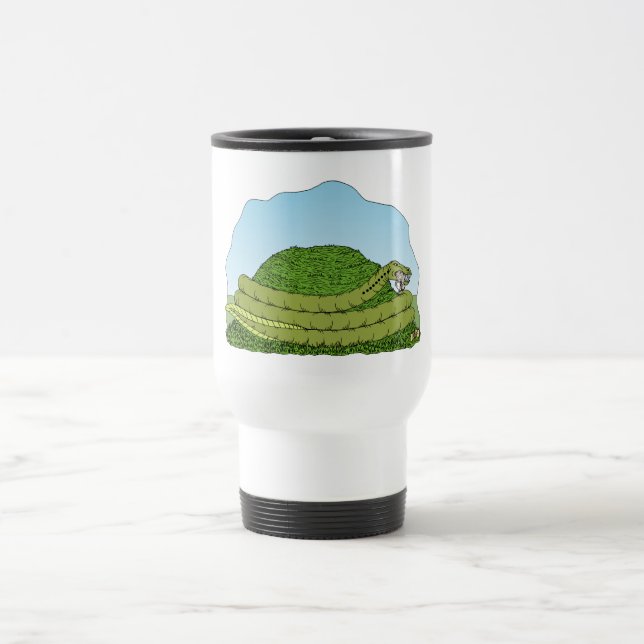 Mug De Voyage Le ver Lambton (Centre)