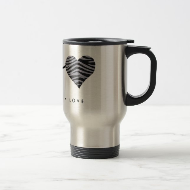 Mug De Voyage Le voyage de foi, d'espoir et d'amour attaquent (Droit)