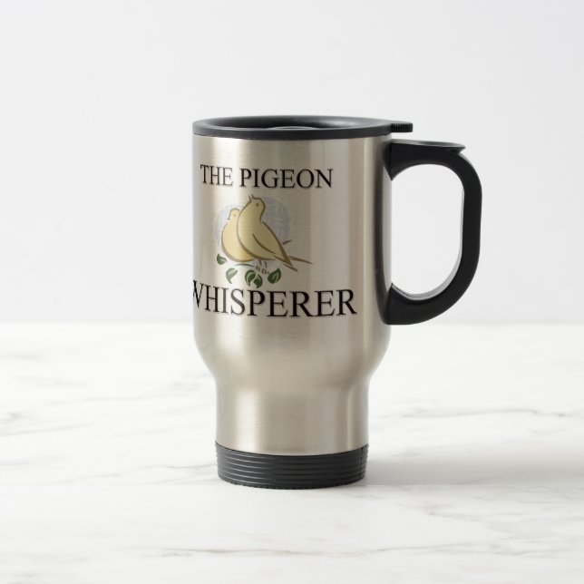 Mug De Voyage Le Whisperer de pigeon (Droit)
