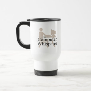 Mug De Voyage Le Whisperer d'ordinateur