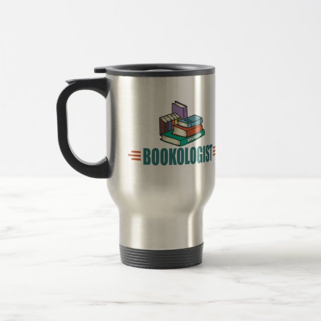 Mug De Voyage Lecture drôle (Gauche)