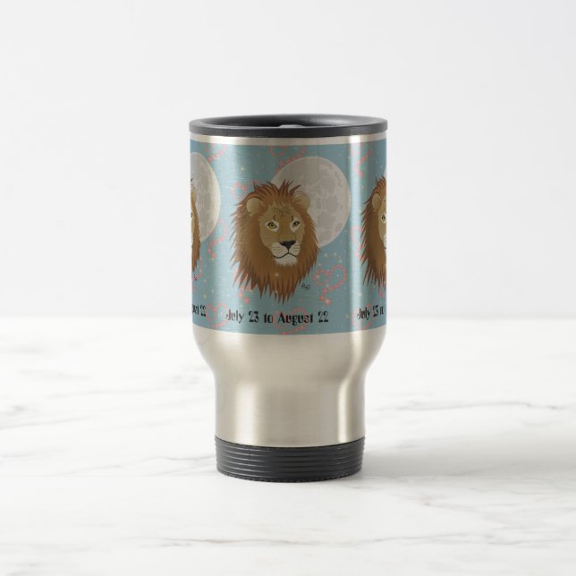 Mug De Voyage Leo July 23 à août 22 (Centre)