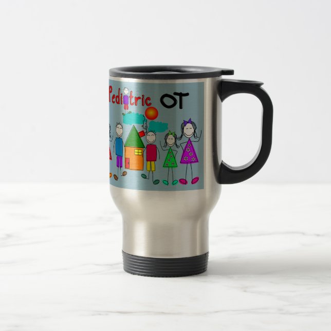 Mug De Voyage L'ergothérapiste pédiatrique attaque II (Droit)