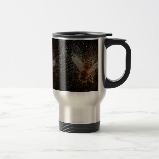 Mug De Voyage Les abeilles tombées sont magiques (Droit)