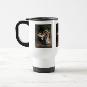 Mug De Voyage Les Anges par William Adolphe Bouguereau