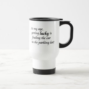 Mug De Voyage Les cadeaux d'anniversaire drôles au-dessus du