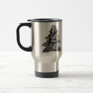 Mug De Voyage Les cerfs communs me craignent chasse drôle
