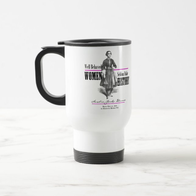 Mug De Voyage Les femmes bien portantes font rarement de l'histo (Gauche)