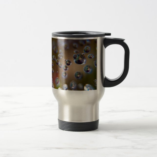 Mug De Voyage Les gouttelettes d'eau - L'eau en mouvement (Droit)