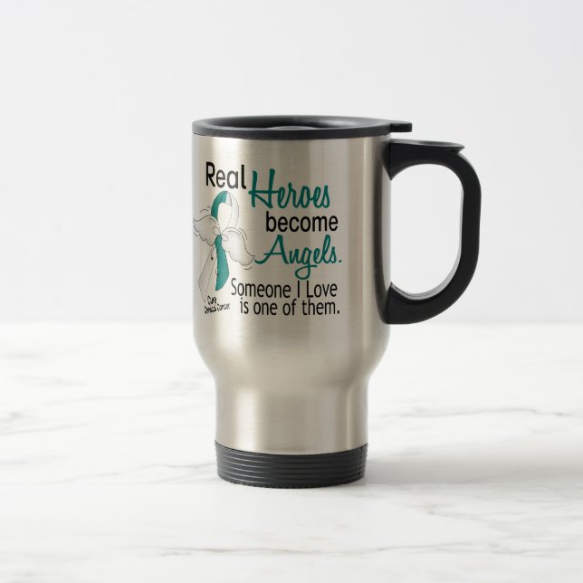 Mug De Voyage Les héros deviennent cancer du col de l'utérus (Droit)