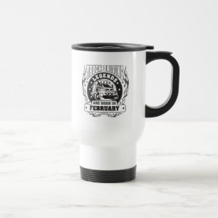 Mug De Voyage Les Légendes De La Conduite De Camions Sont Nées