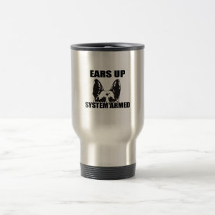 Mug De Voyage Les oreilles lèvent le système armé