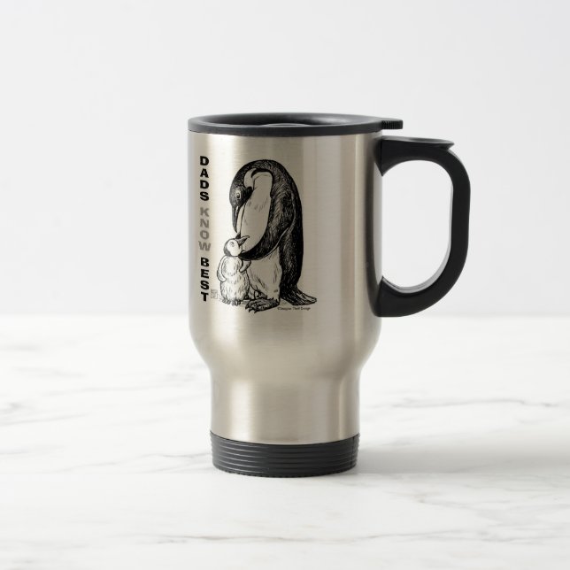Mug De Voyage Les papas savent mieux (Droit)
