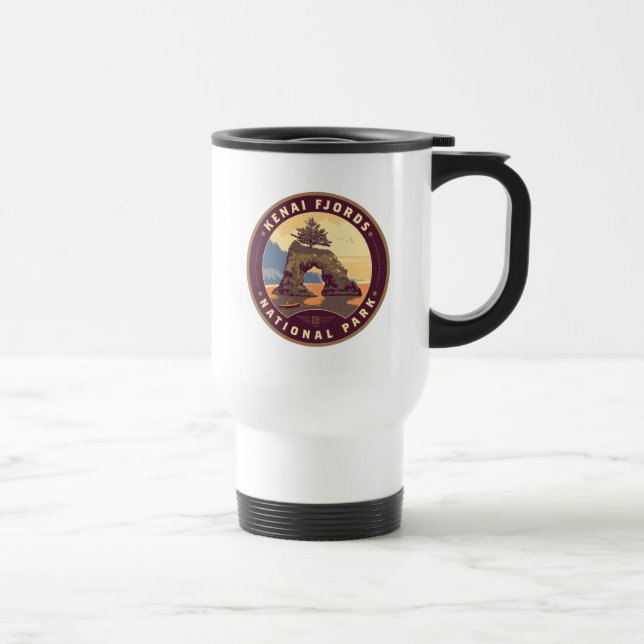 Mug De Voyage Les parcs nationaux de Kenai Fjords (Droite)