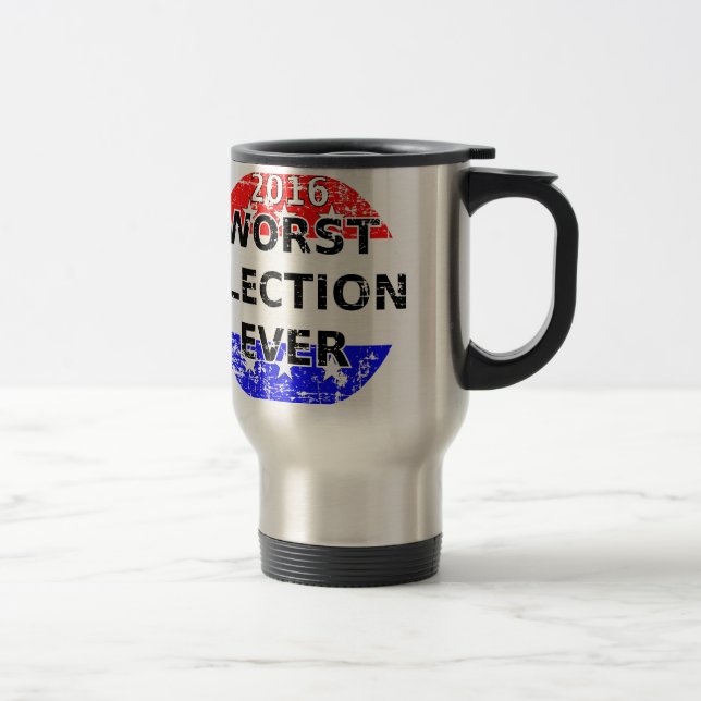 Mug De Voyage Les pires élections jamais (Droit)