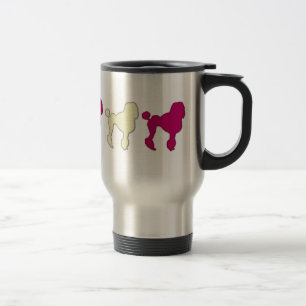 Mug De Voyage Les Poodles Sur La Parade