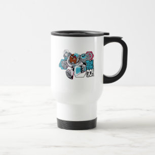 Mug De Voyage Les titans de l'adolescence vont ! graphique de