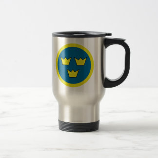 Mug De Voyage Les trois couronnes de la Suède