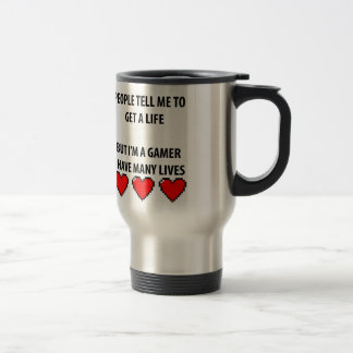 Mug De Voyage Les vies de Gamer