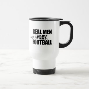 Mug De Voyage Les vrais hommes regardent le football américain