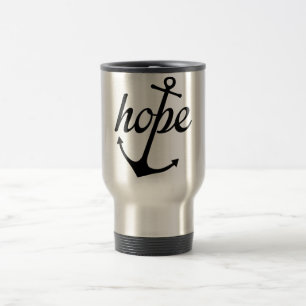 Mug De Voyage L'espoir ancre l'âme (le 6h19 d'Hébreux)