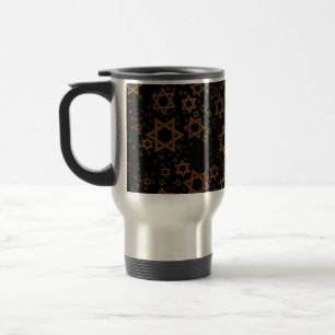Mug De Voyage L'étoile artistique de David thème Hanukkah de Sli