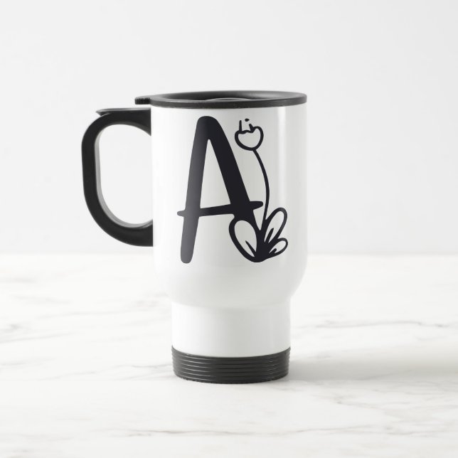 Mug De Voyage Lettre A (Gauche)