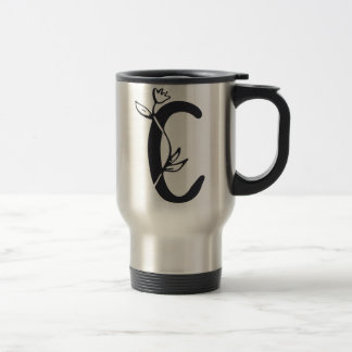 Mug De Voyage Lettre C
