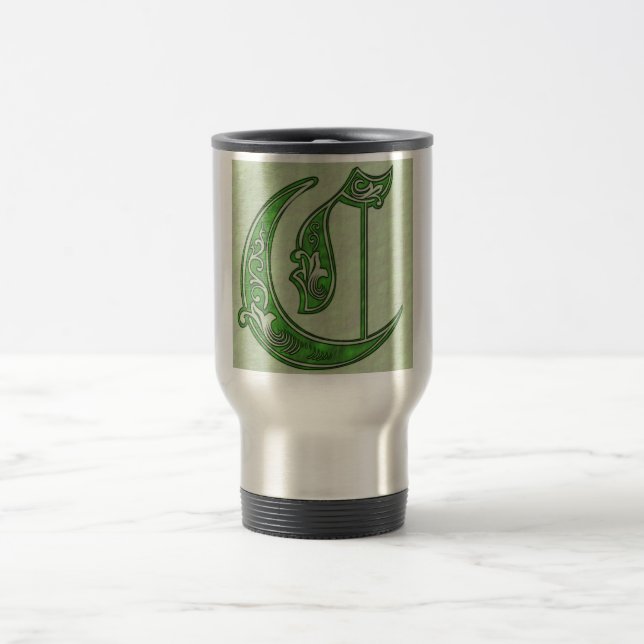 Mug De Voyage Lettre C Musique de voyage (Centre)