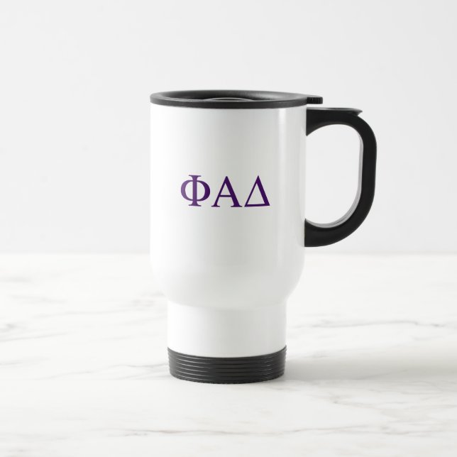 Mug De Voyage Lettres grecques Phi Alpha Delta (Droite)