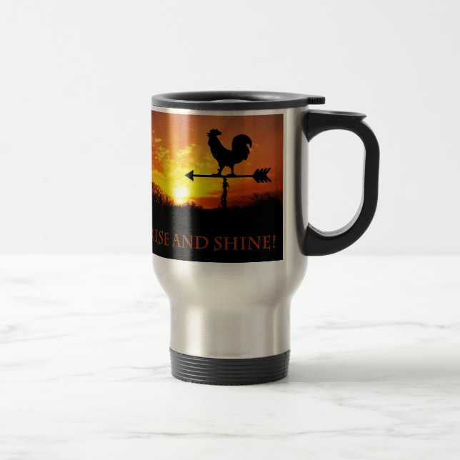 Mug De Voyage Lève-toi et brille ! (Droit)