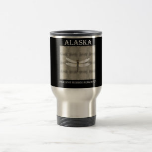 Mug De Voyage Libellule d'écumoire de tache de l'Alaska quatre