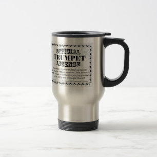 Mug De Voyage Licence de trompette