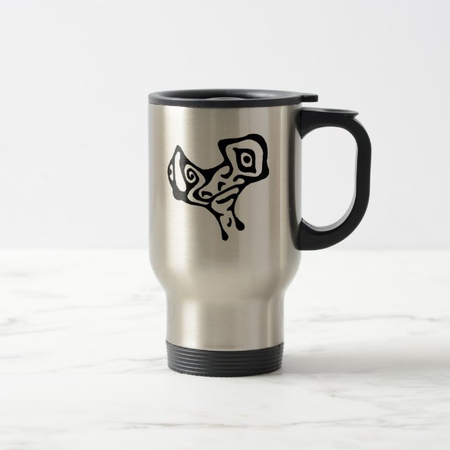 Mug De Voyage Lickity Lizard Me Lick (Droit)