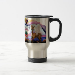 Mug De Voyage Licorne impériale et colibri de "couronne"