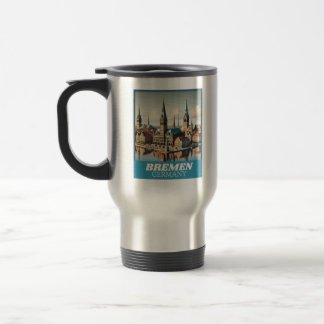 Mug De Voyage Ligne aérienne Retro Bremen