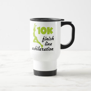 Mug De Voyage Ligne de finition verte 10 000
