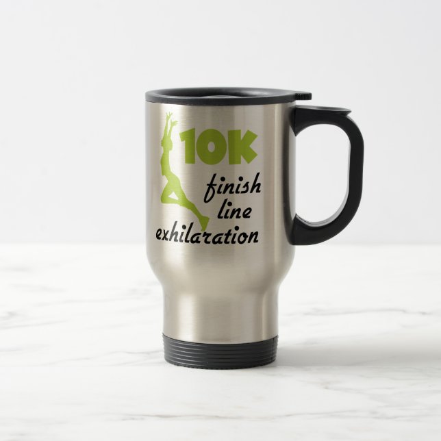 Mug De Voyage Ligne de finition verte 10 000 (Droit)