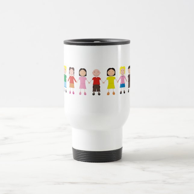 Mug De Voyage Ligne pour enfants (Centre)