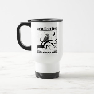 Mug De Voyage lignes Avant Bros Citation Drôle   Humour d'Oiseau